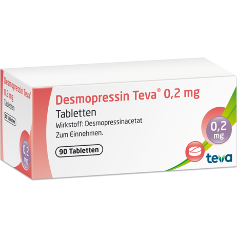 Desmopressin Teva® 0,2&nbsp;mg Tabletten