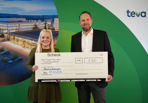 Teva packt wieder mit an: Unterstützung für die Johanniter Weihnachtstrucker