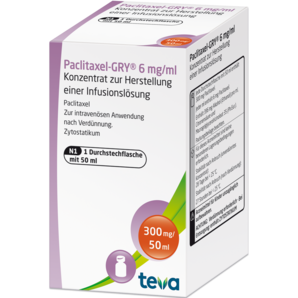 Paclitaxel-GRY® 6 mg/ml Konzentrat zur Herstellung einer Infusionslösung