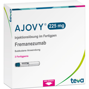AJOVY® 225 mg Injektionslösung im Fertigpen