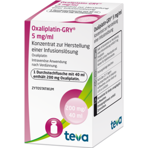 Oxaliplatin-GRY® 5 mg/ml Konzentrat zur Herstellung einer Infusionslösung