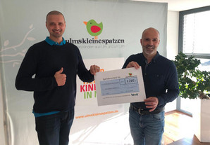 Soziales Engagement: Mitarbeiter spenden 1.700 Euro