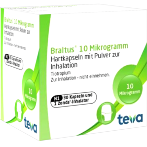 Braltus® 10 Mikrogramm Hartkapseln mit Pulver zur Inhalation