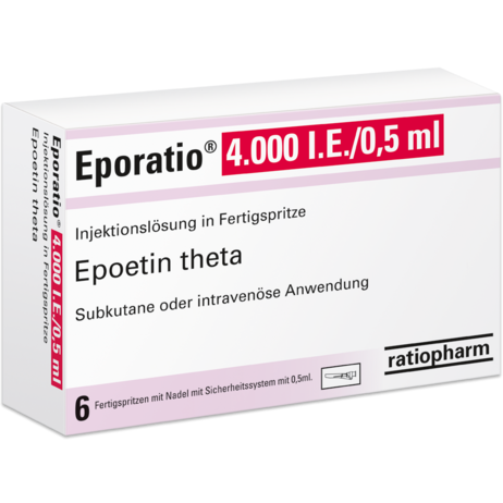 Eporatio® 4.000&nbsp;I.E./0,5&nbsp;ml Injektionslösung in Fertigspritze
