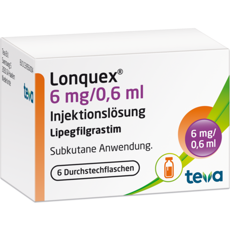 Lonquex 6&nbsp;mg/0,6&nbsp;ml Injektionslösung