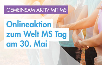 GeMeinSam aktiv mit MS: Onlineaktion zum Welt MS Tag am 30. Mai mit Experten, Yoga und gemeinsamem Brunch