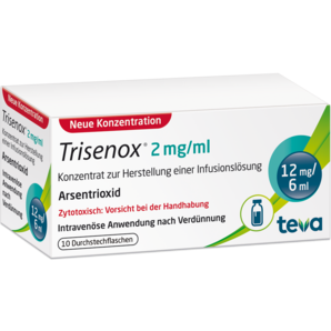 TRISENOX 2 mg/ml Konzentrat zur Herstellung einer Infusionslösung