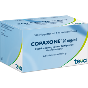 COPAXONE 20 mg/ml Injektionslösung in einer Fertigspritze