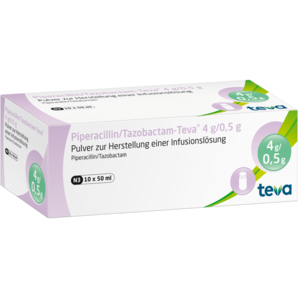 Piperacillin/Tazobactam-Teva® 4 g/0,5 g Pulver zur Herstellung einer Infusionslösung
