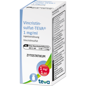 Vincristinsulfat-TEVA® 1 mg/ml Injektionslösung