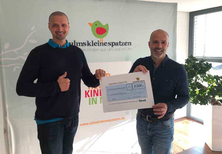 Soziales Engagement: Mitarbeiter spenden 1.700 Euro