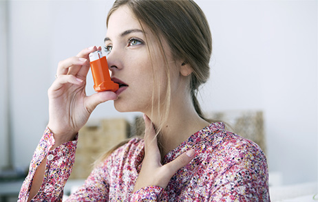 Inhalationstherapie bei Asthma