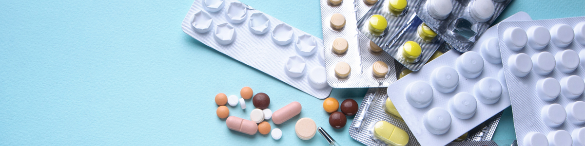 Diverse Tabletten und Blister