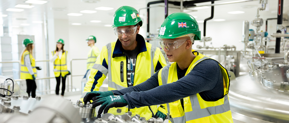 Deutsche und britische Arbeiter