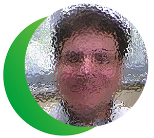 Portrait Marc Lawrence, unkenntlich gemacht